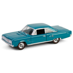 DODGE CORONET R/T HEMI 1967 1/64 GREENLIGHT