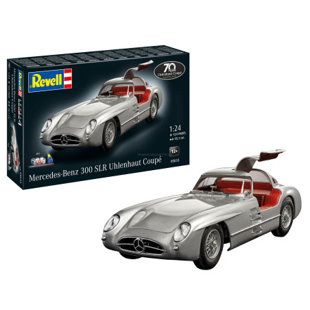 GILF SET MERCEDES BENZ 300 SLR 70TH ANNIVERSARY 1/24 REVELL