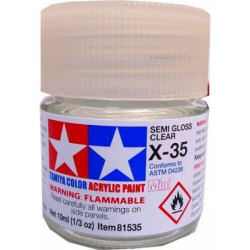 TAMIYA X35 VERNIS SATINE