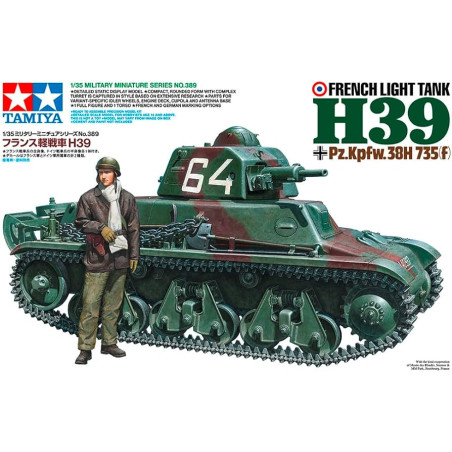 CHAR LEGER H39 1/35 TAMIYA