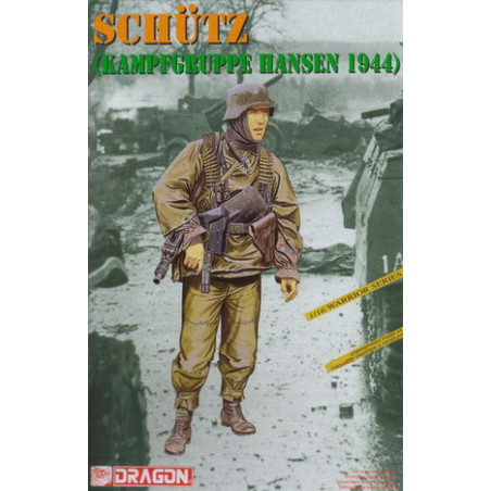 FANTASSIN KAMPFGRUPPE HANSEN 1944  1/6 DRAGON