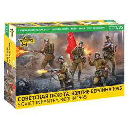 INFANTERIE SOVIETIQUE BERLIN 1945 1/35 ZVESDA