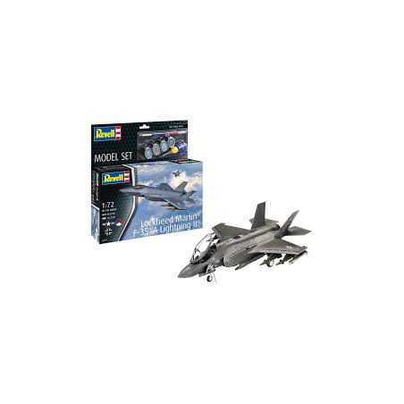 MODEL SET LOCKHEED MARTIN F-35 A LIGHTING II 1/72 REVELL