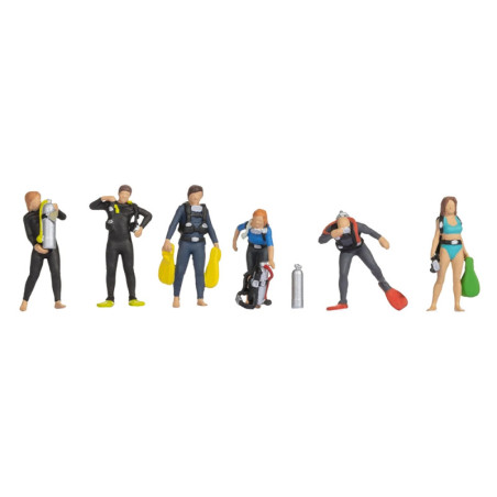 1/87 NOCH PERSONNAGES LES PLONGEURS