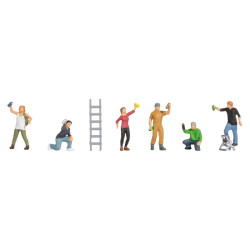 1/87 NOCH PERSONNAGES LES GRAFFEURS