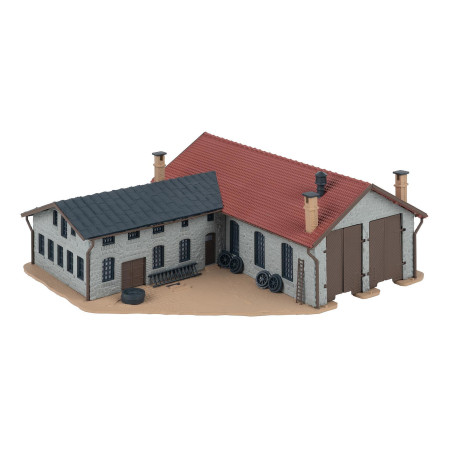 1/160 FALLER REMISE A LOCOMOTIVES 2 VOIES