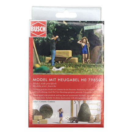 1/87 BUSCH MODELE AVEC FOURCHE 1