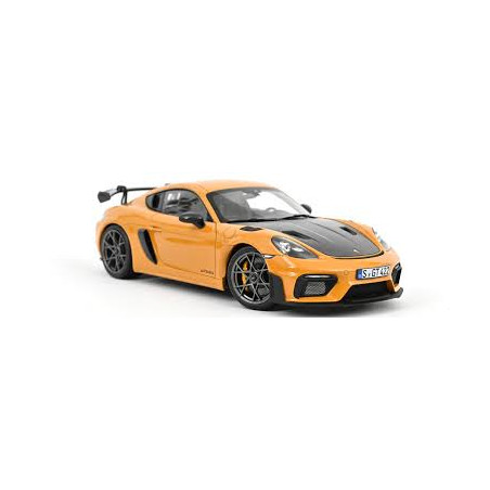 PORSCHE CAYMAN GT4 RS AVEC PACK WEISSACH 2023 1/18 NOREV