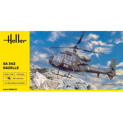 SA 342 GAZELLE 1/48 HELLER