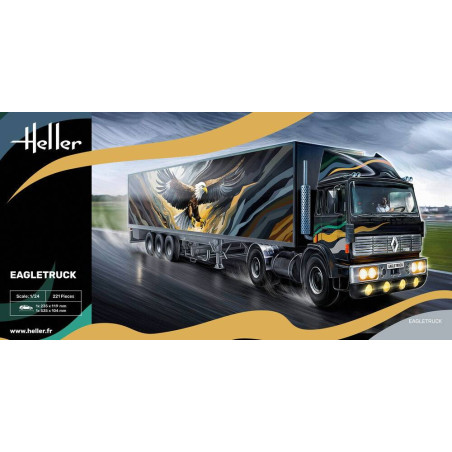 EAGLETRUCK 1/24 HELLER