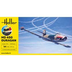 STARTER KIT MD 450 OURAGAN 1/72 HELLER