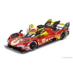 FERRARI 499P 3.0L TURBO V6 N°50 24H DU MANS 2024 1ER 1/18 BURAGO