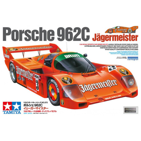 PORSCHE 962 JAGERMEISTER 1/24 TAMIYA