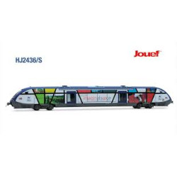 1/87 JOUEF AUTORAIL DIESEL X73551 LIVREE IMAGINALSACE SNCF DIGITAL
