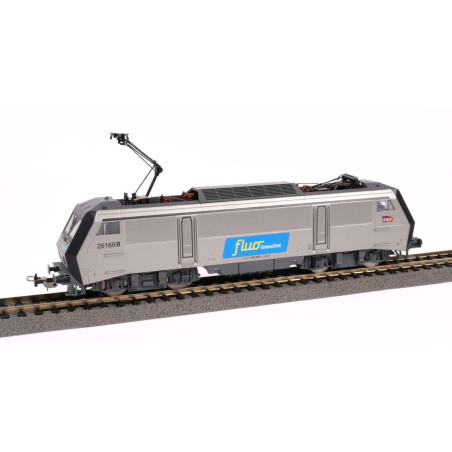 1/87 PIKO LOCOMOTIVE ELECTRIQUE BB 26168R LIVREE FLUO GRAND EST ANALOGIQUE SNCF