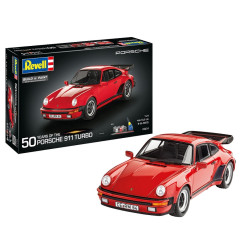 GILF SET PORSCHE 911 TURBO 50TH ANNIVERSARY 1/24 REVELL