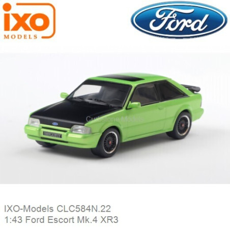 FORD ESCORT MK IV XR3 1990 1/43 IXO