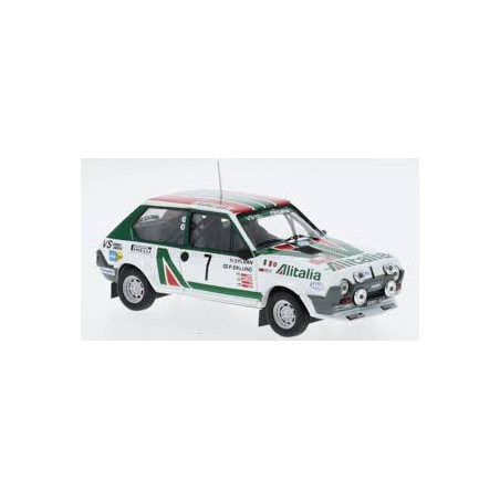FIAT RITMO 75 ABARTH N°7 RALLYE MONTE CARLO 1979 1/43 IXO