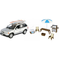 BMW X5 AVEC ACCESSOIRES 1/24 MOTORMAX