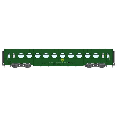 1/87 REE VOITURE ALLEGEE SAUCISSON SNCF