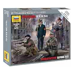VOLKSSTURM BERLIN 1945 1/72 ZVESDA