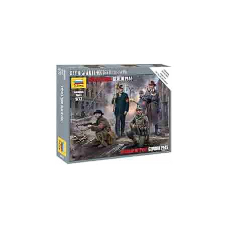 VOLKSSTURM BERLIN 1945 1/72 ZVESDA