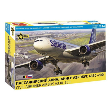 AIRBUS A330-200 SABENA 1/144 ZVESDA