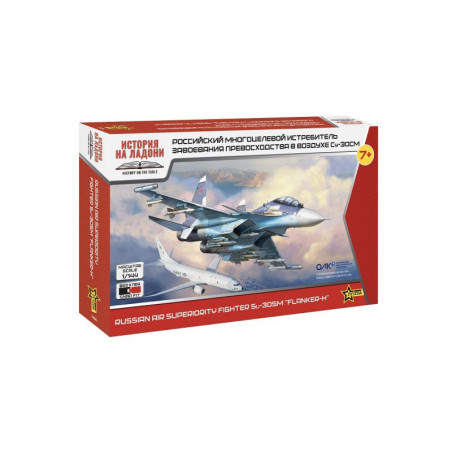 SU-30 SM FLANKER-H 1/144 ZVESDA