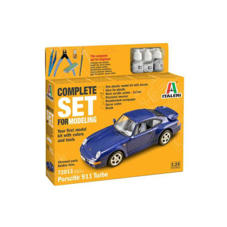 MODEL SET PORSCHE 911 TURBO 1/24 ITALERI