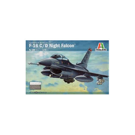 F-16 C/D NIGHT FALCON 1/72 ITALERI