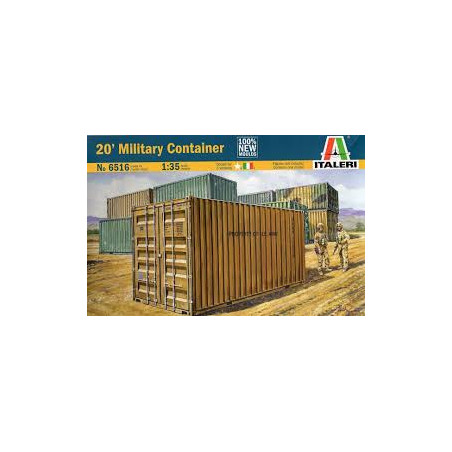 CONTENEUR MILITAIRE 20' 1/35 ITALERI