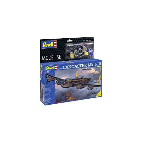 MODEL SET AVRO LANCASTER MK.I/III 1/72 REVELL