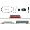 1/160 MINITRIX COFFRET DE DEPART TRAIN DE MARCHANDISES DB DIGITAL