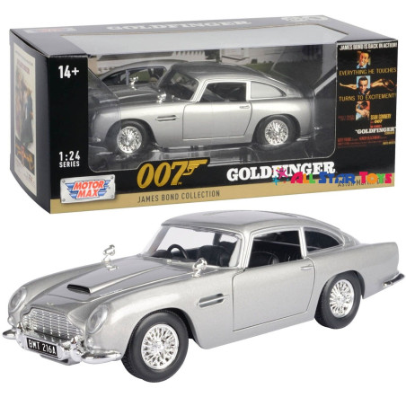 ASTON MARTIN DB5 JAMES BOND GOLDFINGER 1964 1/24 MOTORMAX