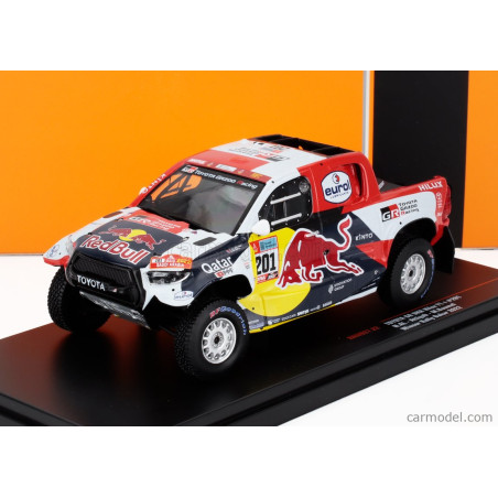 TOYOTA GR DKR HILUX T N°201 RALLYE PARIS-DAKAR 2022 1/43 IXO