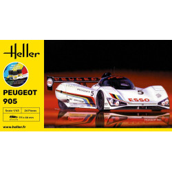 STARTER KIT PEUGEOT 905 1/43 HELLER