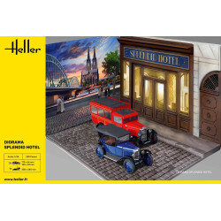 DIORAMA SPLENDID HOTEL 1/24 HELLER