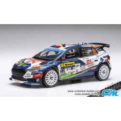 SKODA FABIA RALLY 2 N°10 WM RALLYE BARUM 2024 1/43 IXO