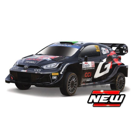 TOYOTA YARIS GR RALLY 1 N°33 2024 1/43 BURAGO