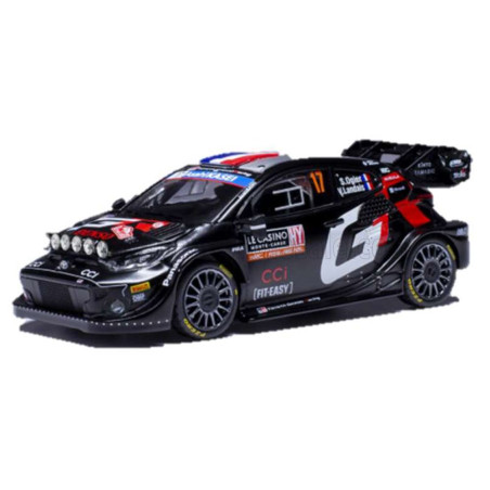 TOYOTA YARIS GR RALLY 1 N°17 2024 1/43 BURAGO