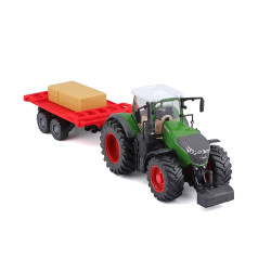 TRACTEUR FENDT VARIO 1000 AVEC REMORQUE 1/43 BBURAGO