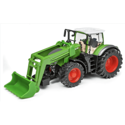 TRACTEUR FENDT AVEC CHARGEUSE 1/43 BBURAGO