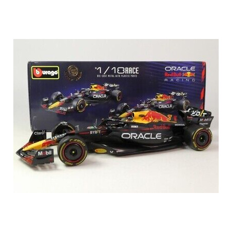 RED BULL F1 RB19 TEAM ORACLE RED BULL RACING N°1 MAX VERSTAPPEN 2023 1/18 BURAGO