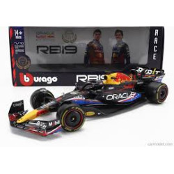 RED BULL F1 RB19 TEAM ORACLE RED BULL RACING N°1 MAX VERSTAPPEN GRAND PRIX AUSTIN 2023 1ER 1/18 BURAGO