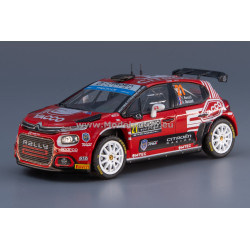 CITROEN C3 N°21 WRC2 RALLYE DE MONTE CARLO 2023 1/43 IXO