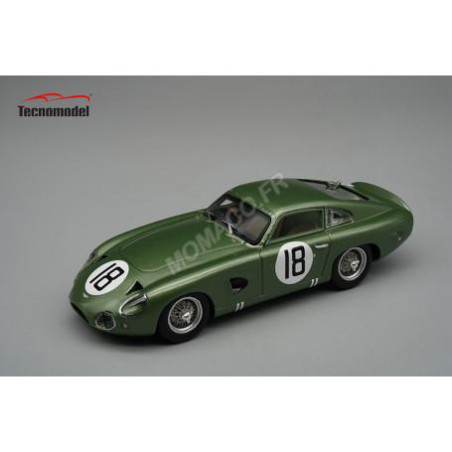 ASTON MARTIN DP214 N°18 24H DU MANS 1964 1/43 TECNOMODEL