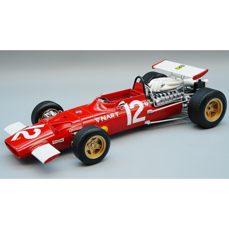 FERRARI 312 F1 N°12 GRAND PRIX DU MEXIQUE 1969 1/18 TECNOMODEL