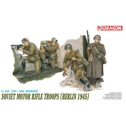 TROUPES MOTORISEES SOVIETIQUES BERLIN 1945 1/35 DRAGON