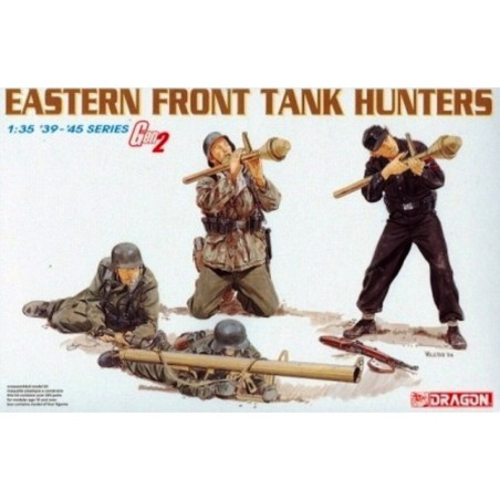 CHASSEURS DE CHAR FRONT DE L'EST 1/35 DRAGON