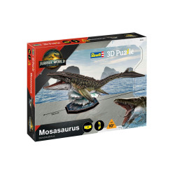 MASASAURUS JURASSIC WORLD REBIRTH PUZZLE 3D REVELL